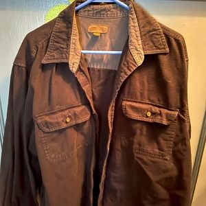 Corduroy button up shirt